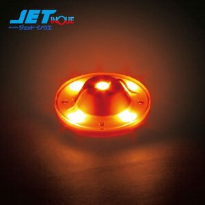 ジェットイノウエ LED ハイパワーバスマーカーランプユニット 紅茶 DC12V/24V共用 口金BA15S 1個入