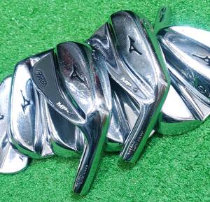 鍛造最高峰　Mizuno MP-4 Muscle Back #3-PW　Head Only 8pcs　GRAIN FLOW FORGED ミズノ 美津濃 S25C Forged フォージド 軟鉄鍛造