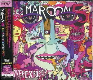 即買　CD盤　マルーン5:Maroon 5　オーヴァーエクスポーズド：Overexposed