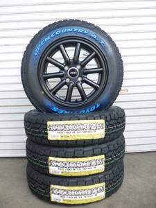 新品☆TOYOオープンカントリーA/TⅢ☆165/80R14☆ゴツゴツタイヤ☆ホワイトレター☆エブリー・ハイゼットジャンボ等