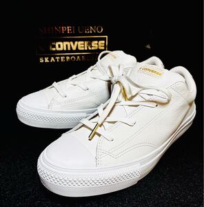 ☆送料込■27.5cm■CONVERSE BREAKSTAR SK SHINPEI UENO OX + / コンバース ブレイクスター SK シンペイウエノ オフホワイト 定価.19800円