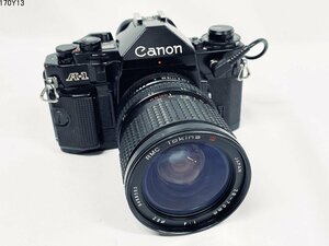 ★シャッターOK◎ Canon キャノン A-1 Tokina トキナー RMC Ⅱ 28-70mm 1:4 一眼レフ フィルムカメラ ボディ レンズ 170Y13-7