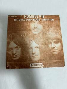 ●G104●EP レコード HUMBLE PIE ハンブル・パイ natural born bugie WRIST JB オランダ盤