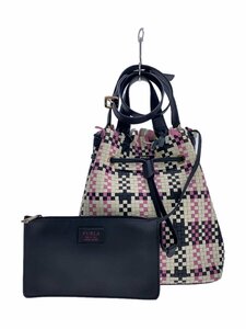 FURLA◆ステイシーカサノバS/ショルダーバッグ/レザー/マルチカラー