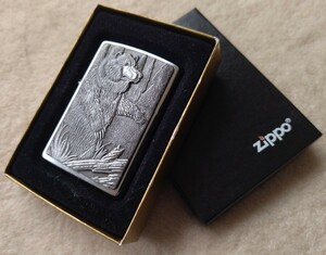 新品 ZIPPO BEAR METAL 1998年 熊 立体メタル