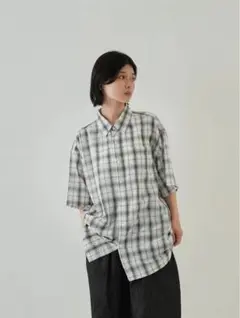 半袖チェックシャツ OTA CHECK SHIRTS Bargiee