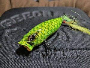 ★Megabass★POPMAX メガバス ポップマックス CHART VIPER 美中古品 Length 78.0mm Weight 1/2oz ポッパー トップウォーター 伊東 由樹