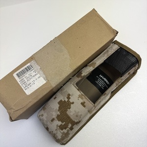 Harris PRC-152 PRC-148 デザート MARPAT ラジオポーチ 未使用箱入り MBITR 無線ポーチ thales mlcs