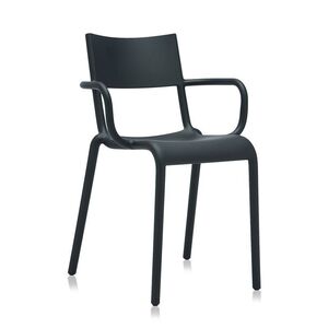 ★月1128 カルテル ジェネリックA チェア 椅子 ブラック フィリップ・スタルク インテリア Kartell 正規品 イタリア 12407171