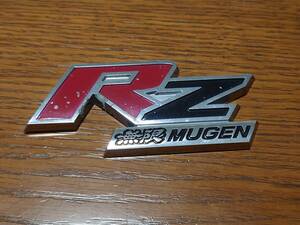 ZF2 CR-Z　MUGEN RZ/無限RZ　専用フロントエンブレム/難あり　ZF1　車両外し品