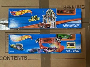 HOT WHEEL ROBO WRECKER & DRIFT KING 新品未使用品 2 台！