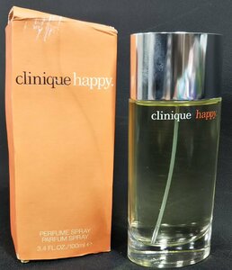 □ clinique happy クリニック ハッピー 100ml ウィメンズ 香水 パフォーム スプレー 残量9.5割程度 □埼玉戸田店