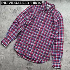 INDIVIDUALIZED SHIRTS ボタンダウン チェックシャツ USA