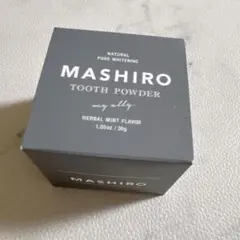 MASHIRO 薬用ホワイトニングパウダー ハーブミント 30g (約100回)