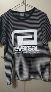 reversal ボーダー Tシャツ サイズ 大・L(実質M程度) リバーサル