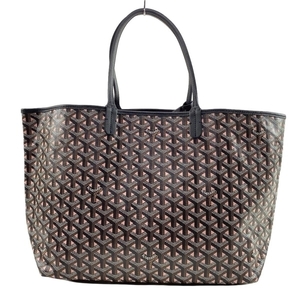 ゴヤール GOYARD トートバッグ LTY40CL01P サンルイ クレールヴォアPM レザー 黒×ピンクベージュ×マルチ 2019年限定 ADM020191 美品