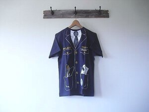 Lot.33005　クルーネックＴシャツ/PILOT DESIGN（ダブルワークス）パイロット　ギミック　騙し絵　コットン100%　丸胴　ウエアハウス　新品