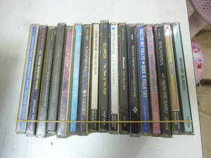 ハードロック・ヘビメタ系CD★16本セット(WHITESNAKE/STEVE　VAI/HELLOWEEN/JOHN　NORUM/GAMMA　RAY/KULA　SHAKER　K)色々まとめ売り　中古