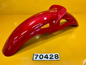 【送料無料!!】70428 中古 HONDA ホンダ CB750F RC04 フロントフェンダー 赤