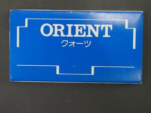 オリエント ORIENT オールド クォーツ 腕時計用 取扱説明書 Cal: B05 C70 C75 D80 D85 E45 E05 H25 H83