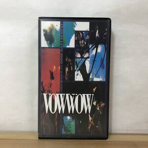 i11●VOW WOW JAPAN LIVE 1990 AT BUDOKAN ビデオテープ VHS TOVF-1071 ヴァウワウ ライヴ 日本武道館 廃盤 レア ジャパメタ 231113