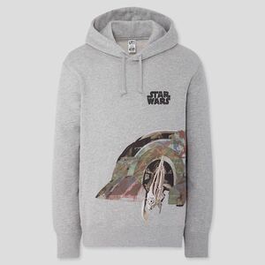 スター・ウォーズ フォーエバー スウェットパーカ（長袖）ユニクロ UNIQLO UT スカイウォーカーの夜明け メンズM STAR WARS グレー レイ