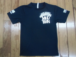 I-24 ミリタリー サバゲー コンバット 米軍放出品 MARINE 海兵隊 MCCS MUD RAN マッドラン アンダー Tシャツ アメカジ コンバット SS 紺