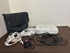 美品　EPSON　エプソン　EB-W05　LCD プロジェクター　通電確認済み　付属品多数　現状品