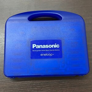 ★☆Panasonic パナソニック eneloop エネループ 充電器セット K-KJ53MCC84 ニッケル水素電池 単三 単四 通電確認済 電池残量未確 中古