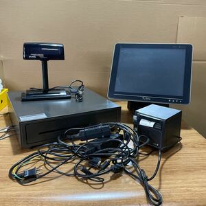 トーワ TOWA TOUCH REGI タッチレジ POSレジ iTR7000 POSシステム 電子レジスター 現状渡し 中古 RP-E11