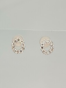 ☆k18wg★天然ダイヤ0.30ct☆ピアス☆58