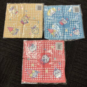 【80】1円～ちいかわ ハンカチ 7点セット売り 現状品