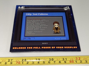 PCエンジン 240p test patterns 非売品 PC Engine PCE works版 dev tool 開発用ツール
