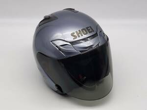 SHOEI ショウエイ J-FORCE III パールグレーメタリック ジェイ-フォーススリー J-FORCE3 ジェットヘルメット XLサイズ