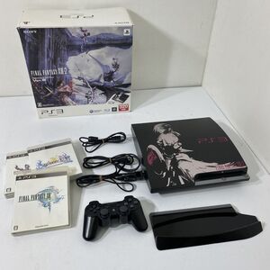 動作確認/初期化済み PlayStation3 本体 ver.4.80 CECH-3000B ファイナルファンタジーⅩ/Ⅹ2/ⅩⅢ/ⅩⅢ-2 ソフト付き AAA0001大6261/0117