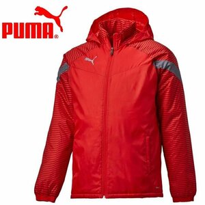 ★プーマ PUMA 定価12100円 新品 メンズ 撥水 防風 防寒 保温 中綿 厚手 トレーニング ウーブン ジャケット [658188-01-M] 二 壱★QWER