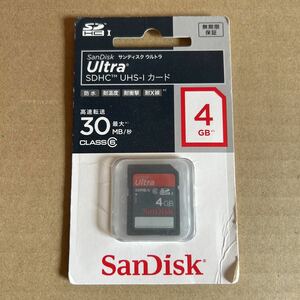 未開封 SanDisk サンディスク 4GB SDカード SanDisk Memory Card デジカメ デジタルカメラ ミラーレス一眼 メモリーカード 新品 未使用