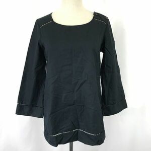 アーペーセー/A.P.C.★七分袖/チュニック/シャツ【レディースS/黒/black】Tops/Shirts◆BH533