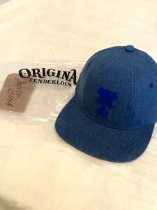 【即決】21SS 新品未使用 テンダーロイン BASEBALL CAP DENIM WASH INDIGO ベースボール キャップ