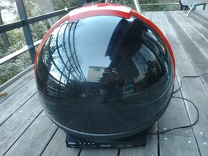 Philips Discoverer ブラウン管テレビ スペースエイジ　希少アンテナ付き　ジャンク