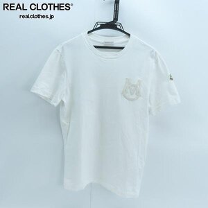 ☆【JPタグ】MONCLER/モンクレール 胸ロゴ 半袖Tシャツ/カットソー J20918C00021 8390T/S /UPK