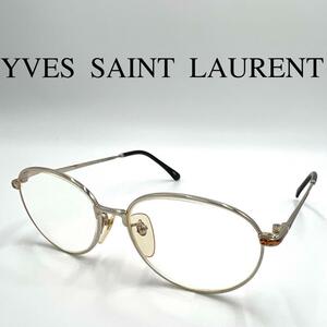 Yves Saint Laurent イヴサンローラン メガネ 度入り フルリム