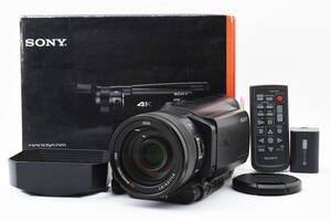 【良品】 SONY ソニー デジタル4Kビデオカメラレコーダー Handycam ハンディカム FDR-AX100 【動作確認済み】 #6695