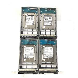 S6111465 DELL 300GB SAS 15K 2.5インチ HDD 4点【中古動作品】