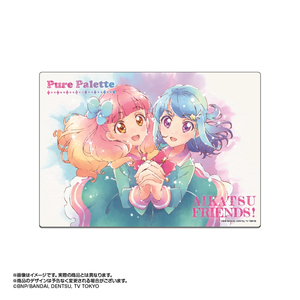 【新品/公式】アイカツフレンズ! マルチデスクマット ピュアパレット 公式グッズ colleize