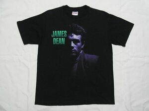 ☆美品☆ 90s USA製 ビンテージ James Dean ジェームズ・ディーン Tシャツ sizeL 黒 ☆古着 70s 80s Hanes ヘインズ マリリン・モンロー