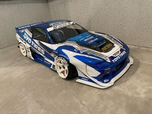 ReveD 180sx ボディ ヨコモ タミヤ 塗装済み 川畑真斗 仕様 ハイクオリティ品