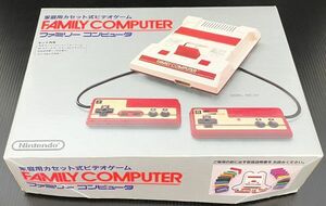 【未使用/デッドストック】 Nintendo 任天堂 ファミリーコンピュータ ファミコン HVC-001 Family Computer FC レトロゲーム 付属品・箱付き