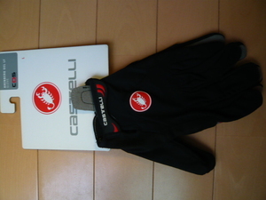 ★ Castelli カステリ Arenberg Gel アランベール ゲル 指付きグローブ BLACK size.L