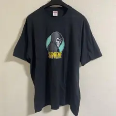 supreme シュプリーム ブラックTシャツ XL